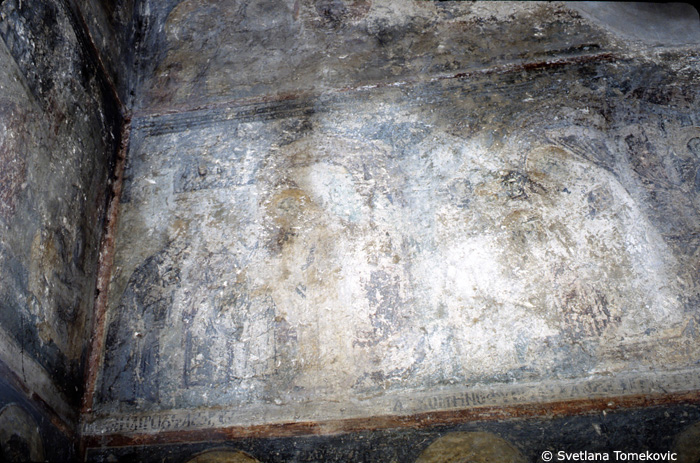 Fresco, north wall