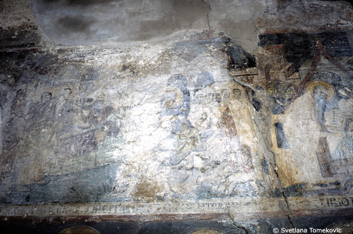 Fresco, north wall