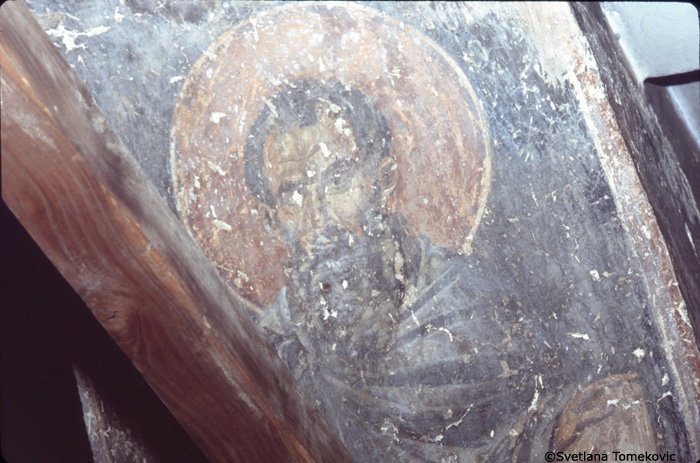 Fresco, south colonnade