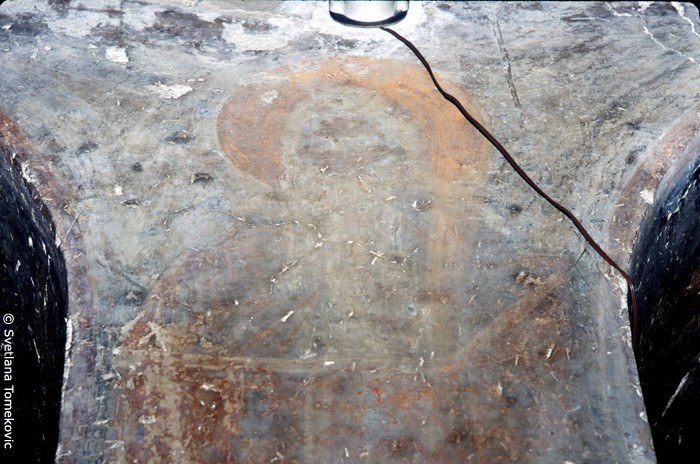 Fresco, nave south, north wall