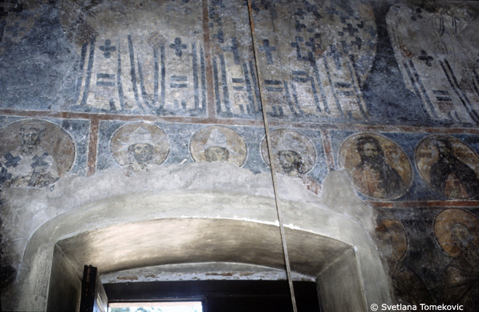 Fresco, west wall, St. Alexis