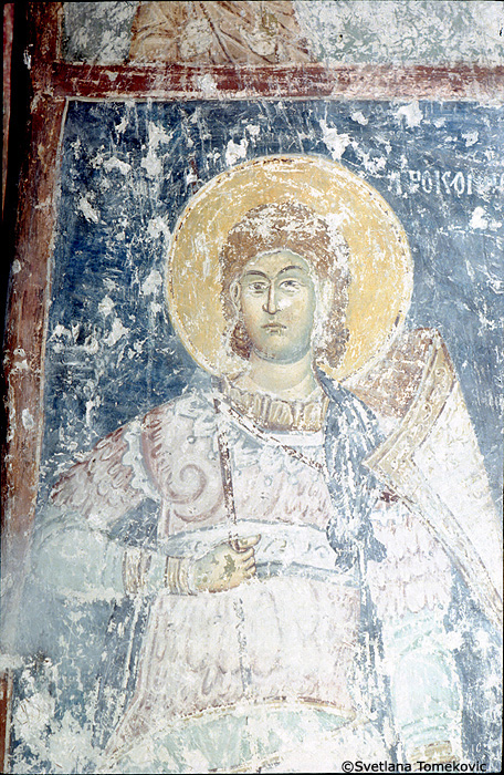 Fresco, south wall, north conch, possibly showing Procopius