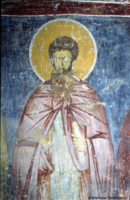 Fresco, conch south, showing Sabas
