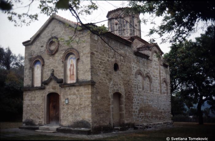 Exterior, west