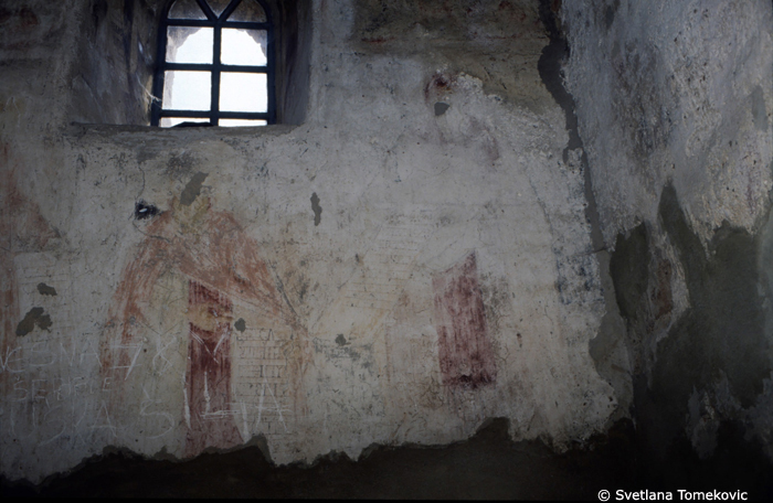 Fresco, south wall, end