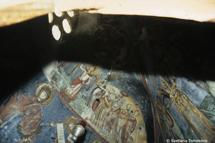 Fresco, bema, east to west