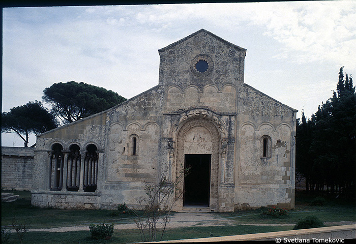 Exterior, west