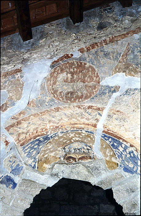 Fresco, apse, north