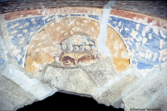 Fresco, apse, north