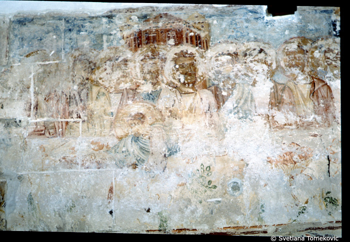 Fresco, south wall, second register, scene 