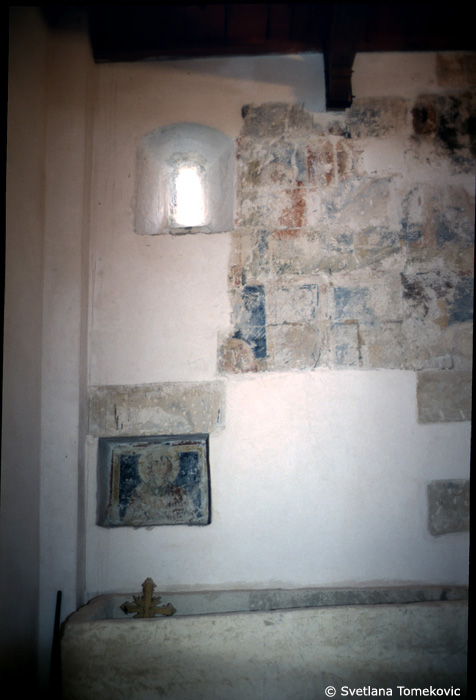 Fresco, north wall, pendentive from the west, first register