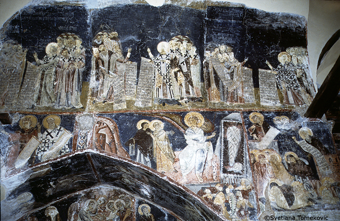 Fresco, west wall, south part