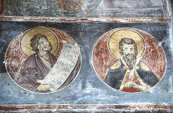 Fresco, south wall, west side<br>