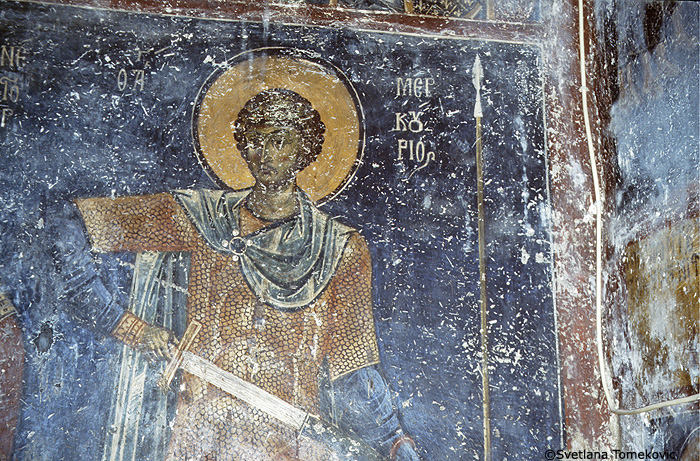 Fresco, possibly showing Mercurius