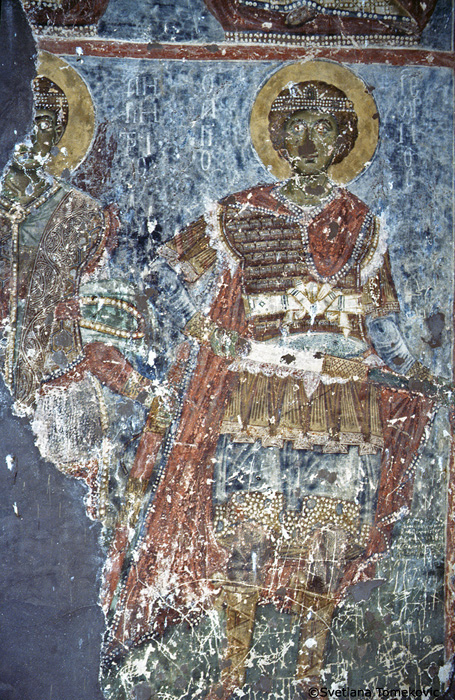 Fresco, south façade