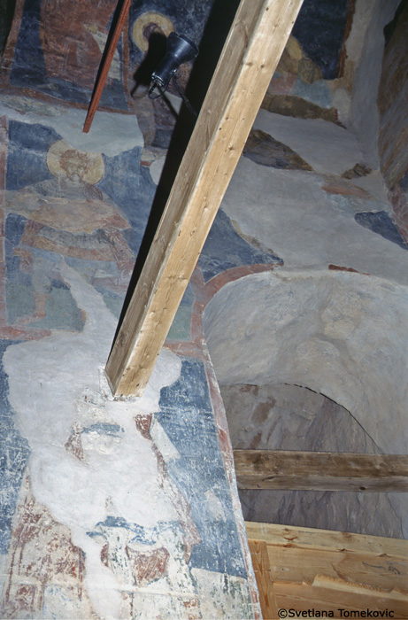 Fresco, northwest pier, north face