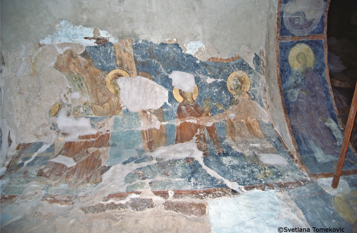 Fresco, west vault, toward north