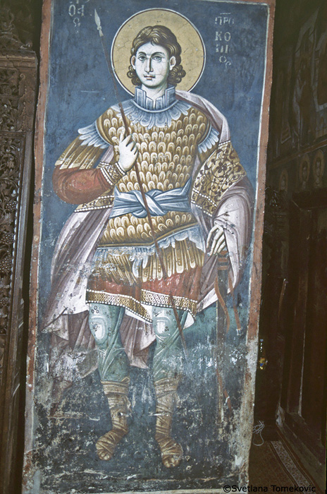 Fresco, possibly showing Procopius