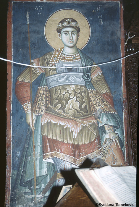 Fresco, possibly showing Demetrius