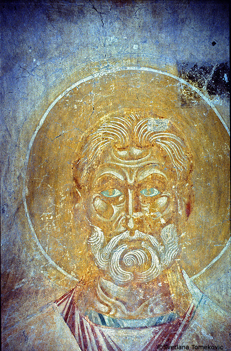 Fresco, diaconicon, bema, east