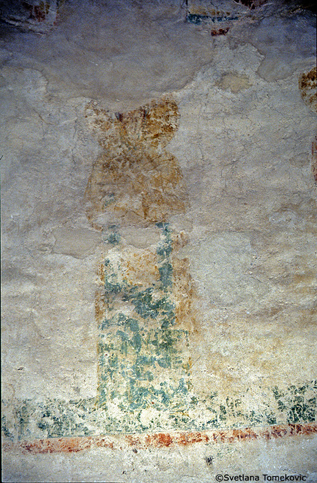 Fresco, monk (no. 13)