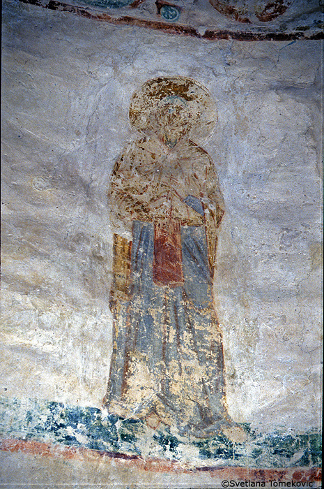 Fresco, monk