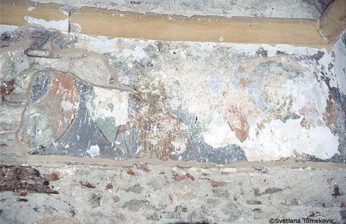 Fresco, wall, west