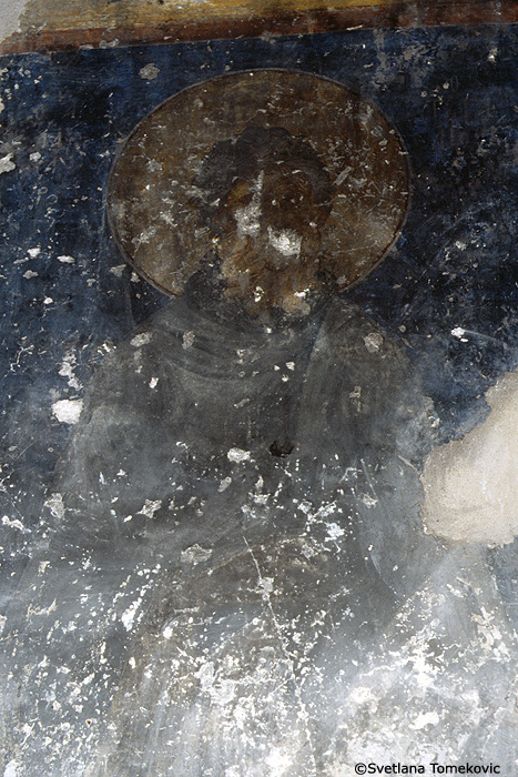Fresco, north gallery, saint