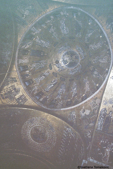 Mosaic, dome, central