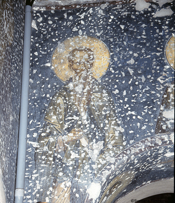 Fresco, west wall