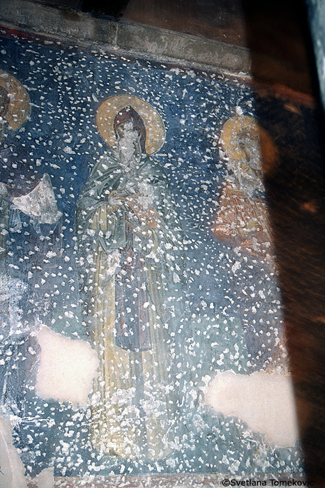 Fresco, north wall
