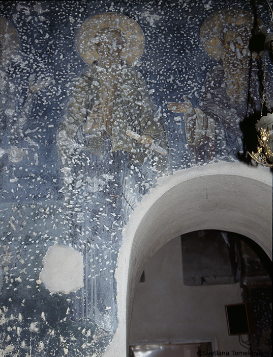 Fresco, saint, Euthymios