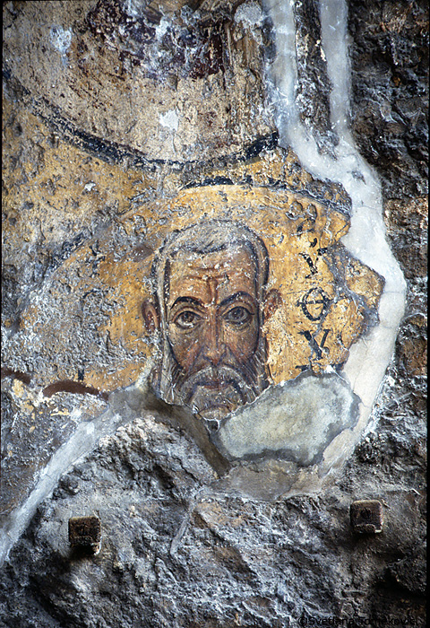Fresco, Oratory, showing Euthymius