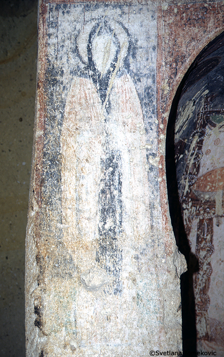 Fresco, south pier, east face