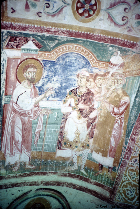 Crypt, fresco