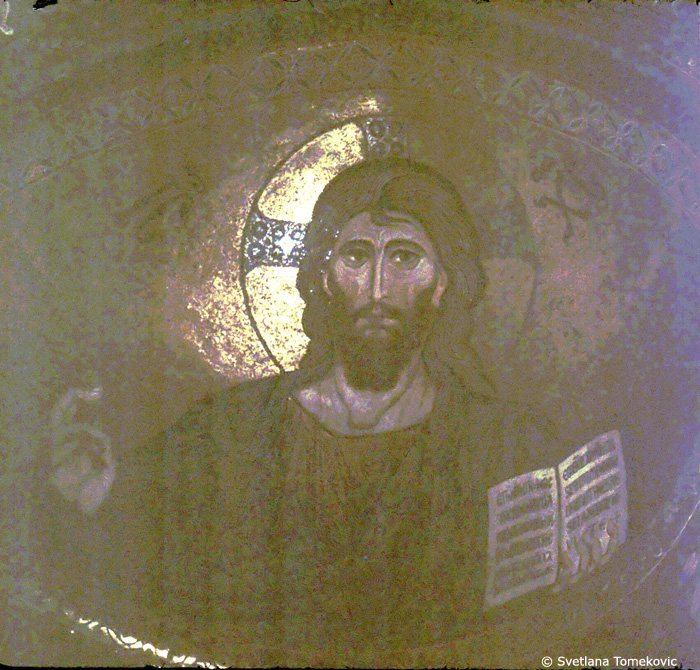 Mosaic, sanctuary, apse, semidome, showing Christ Pantocrator