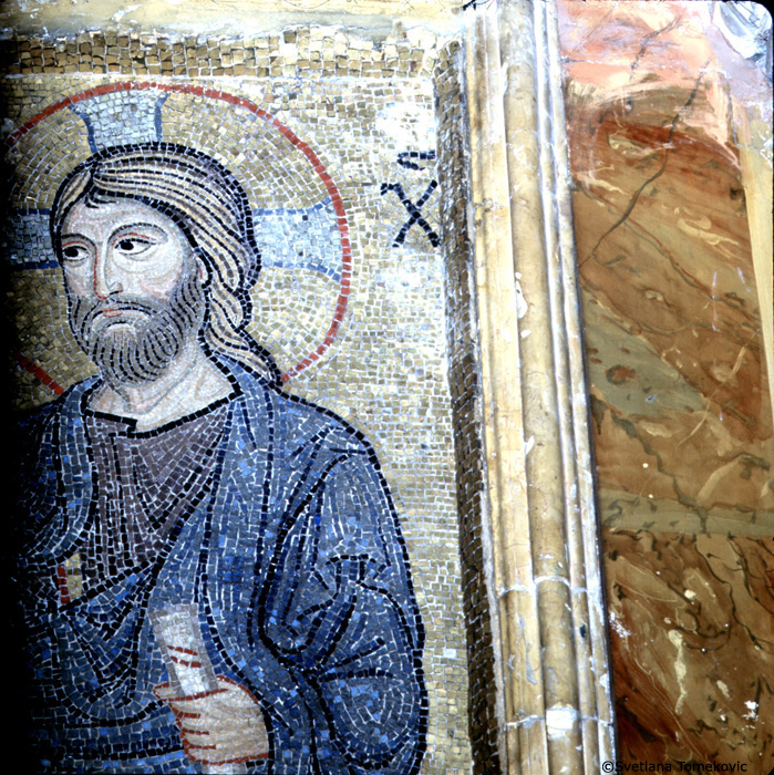 Mosaic, Interior, showing Christ