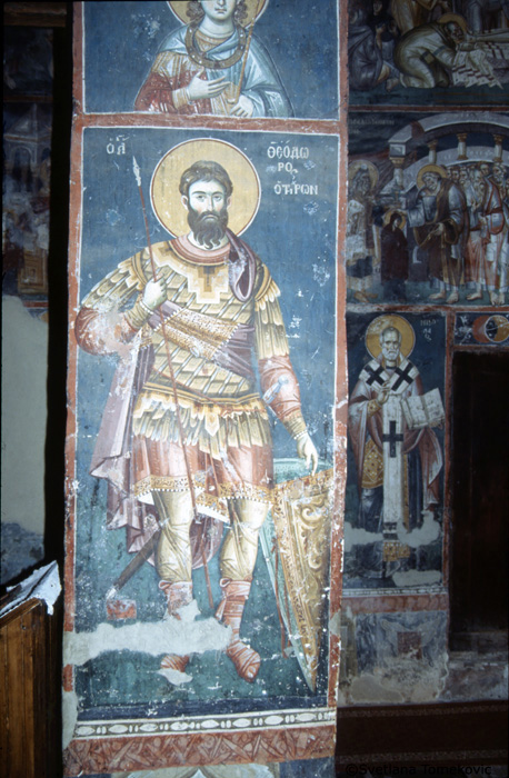 Fresco, possibly showing Theodore