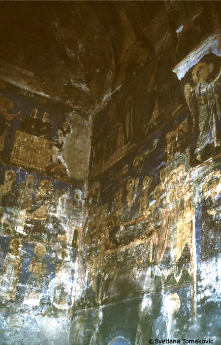 Fresco. North arm, east wall. May 1993.
