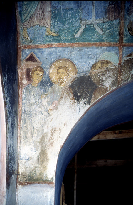 Fresco. North-west side aisle, south wall. May 1993.