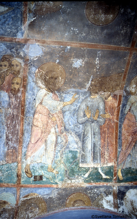 Fresco. North side aisle. May 1993.