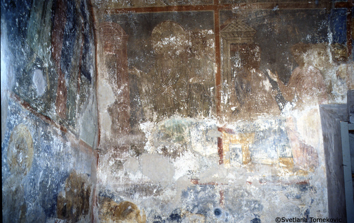 Fresco. North-west side aisle. May 1993.
