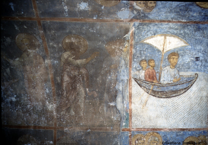 Fresco. North-west side aisle. May 1993.