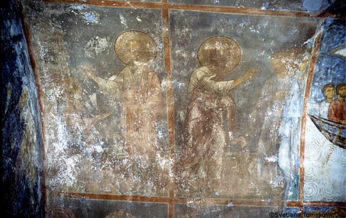 Fresco. North-west side aisle. May 1993.