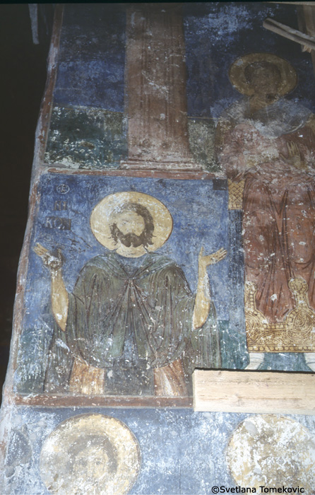 Fresco.  West arm, south wall, Nikon. May 1993.