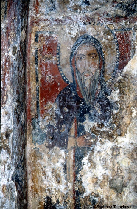 Fresco, North Jamb,showing Saint