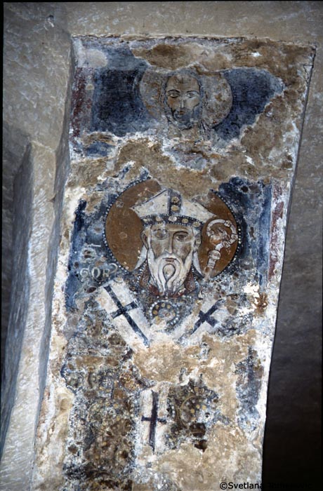 Fresco, showing Donatus of Arezzo