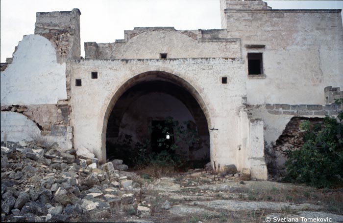 Exterior, west