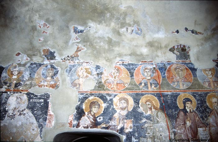 Fresco, northeast chapel, south wall