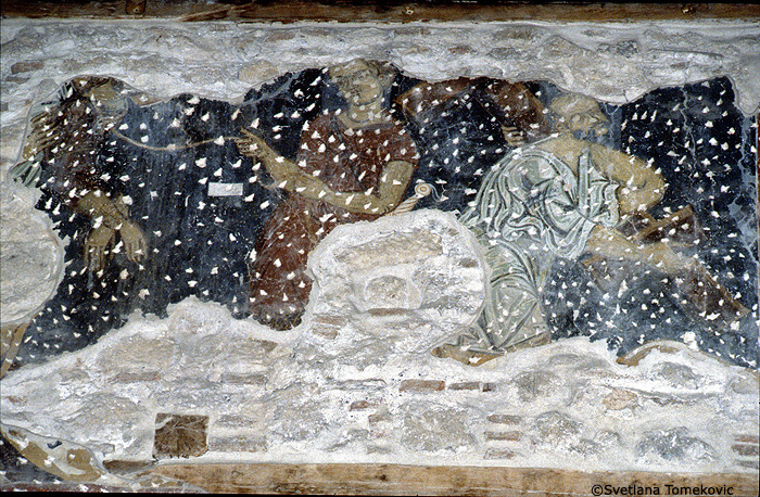 Fresco, nave, unidentified scene